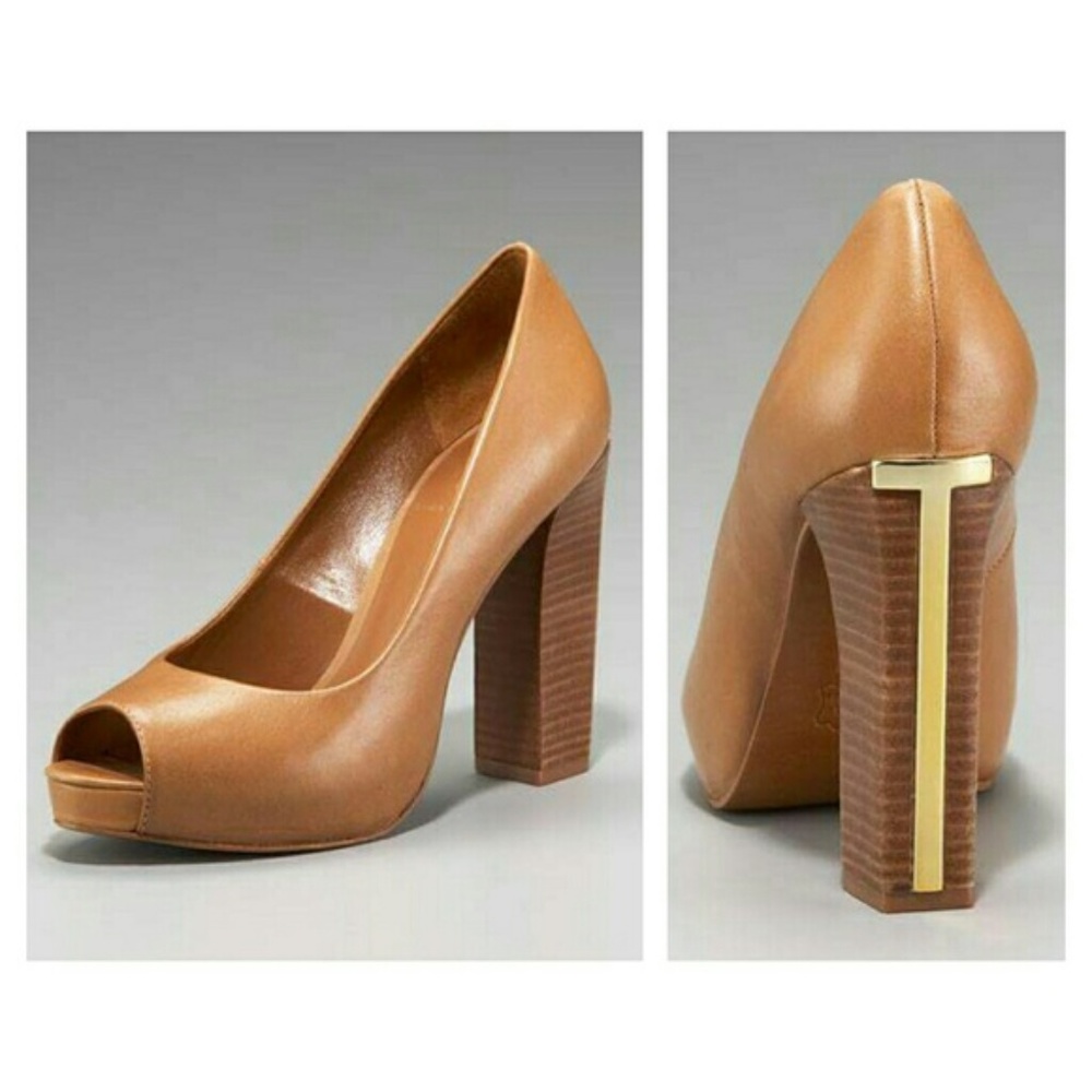 Tory Burch Cantrelle Peeptoe Pump